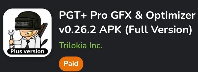 PGT+ ( Premium) graphique